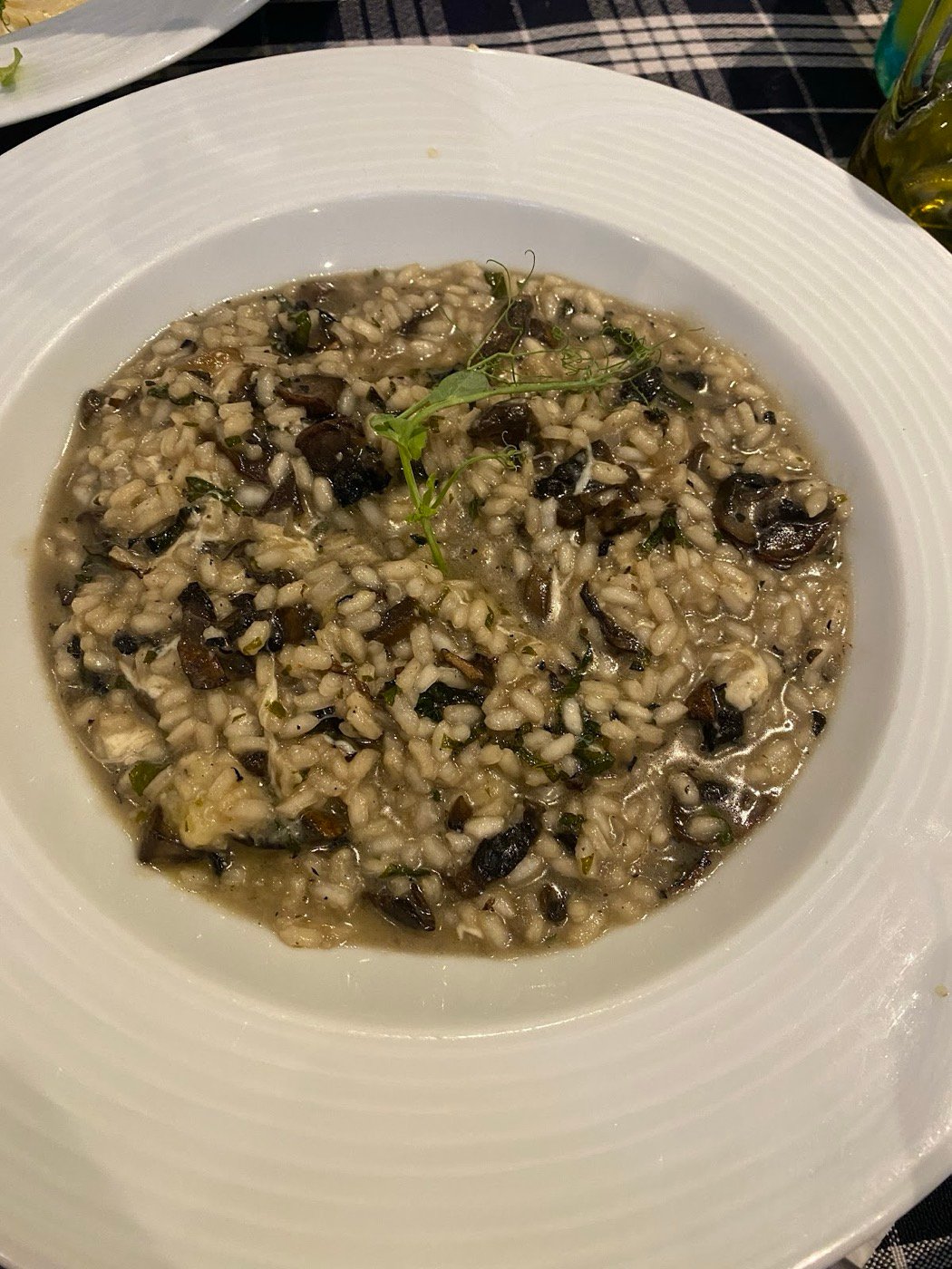 Risotto de hongos