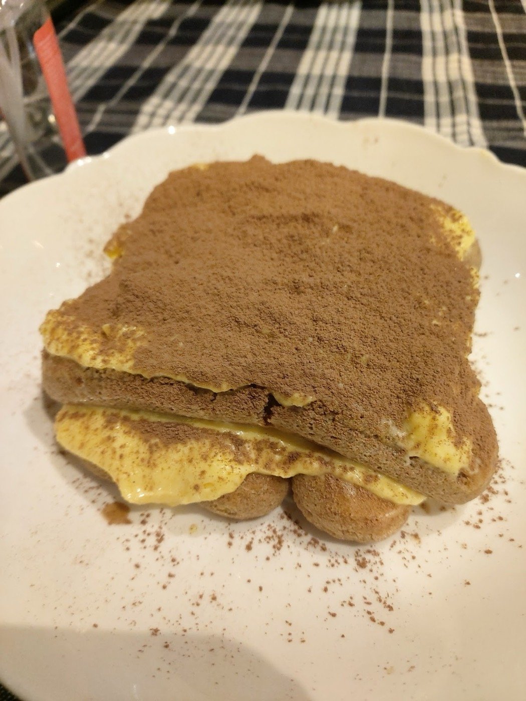 Tiramisú de la casa